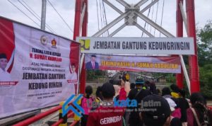 Screenshot_2023_0212_103819 Jembatan Gantung Kedungringin, Kecamatan Muncar, Kabupaten Banyuwangi diresmikan Anggota Komisi V DPR RI, H. Sumail Abdullah
